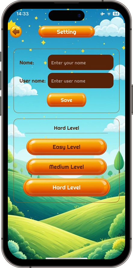 Settings Screen